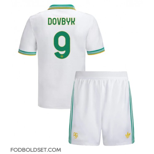 AS Roma Artem Dovbyk #9 Tredje trøje Børn 2025-26 Kortærmet (+ Korte bukser)